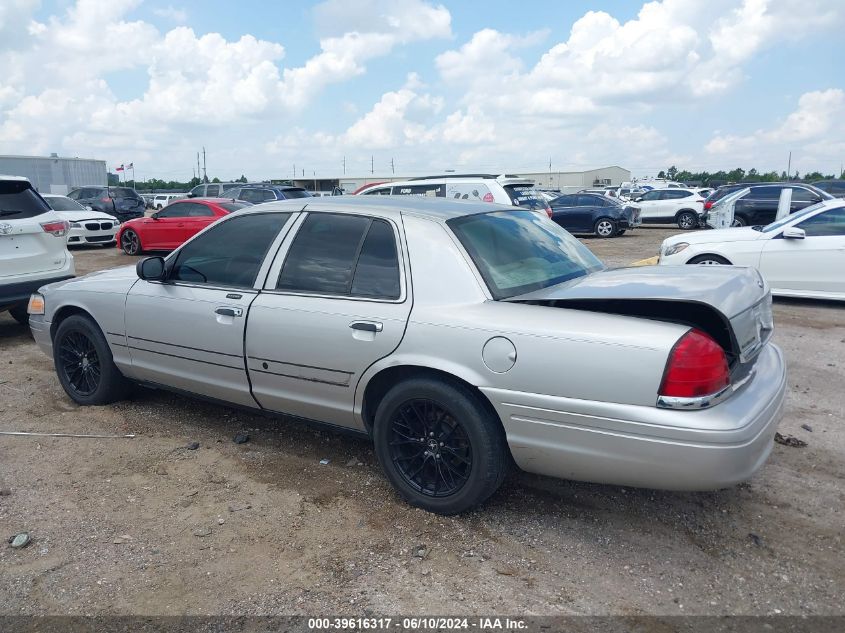 2008 Ford Crown Victoria Lx VIN: 2FAFP74V98X117857 Lot: 39616317