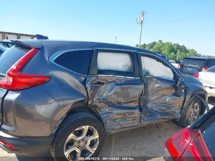 2019 Honda Cr-V Ex-L VIN: JHLRW2H81KX018192 Lot: 39616318