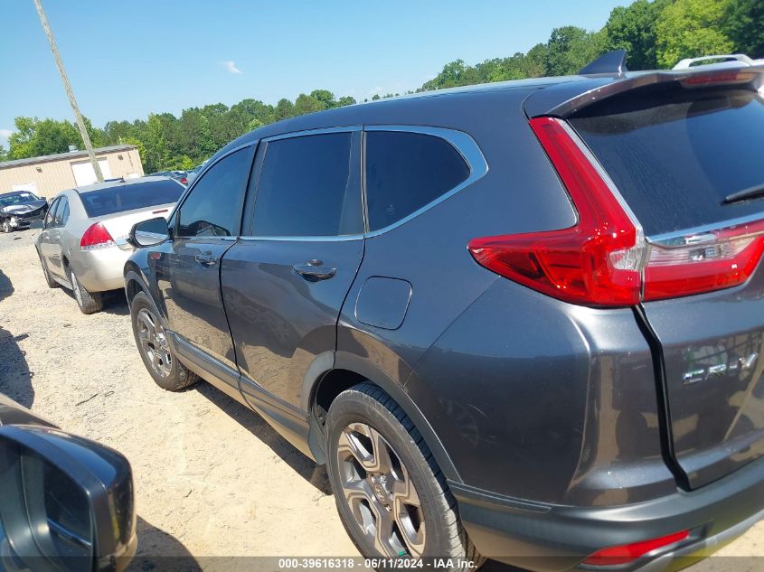 2019 Honda Cr-V Ex-L VIN: JHLRW2H81KX018192 Lot: 39616318