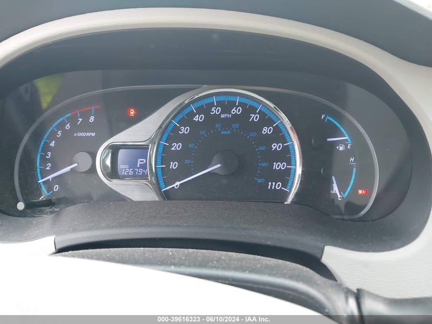 2012 Toyota Sienna Xle 7 Passenger VIN: 5TDDK3DC9CS036952 Lot: 39616323