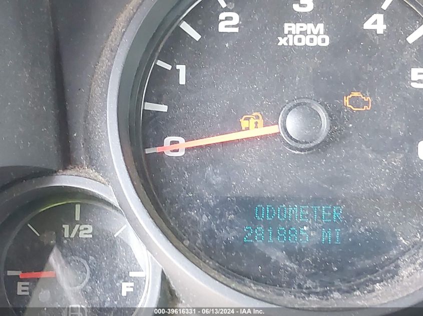 2008 Chevrolet Silverado 1500 Work Truck VIN: 1GCEC19C18Z279613 Lot: 39616331