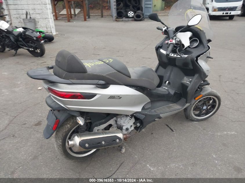 2016 Piaggio Mp3 500 Sport Abs VIN: ZAPM860X7G5000440 Lot: 39616353