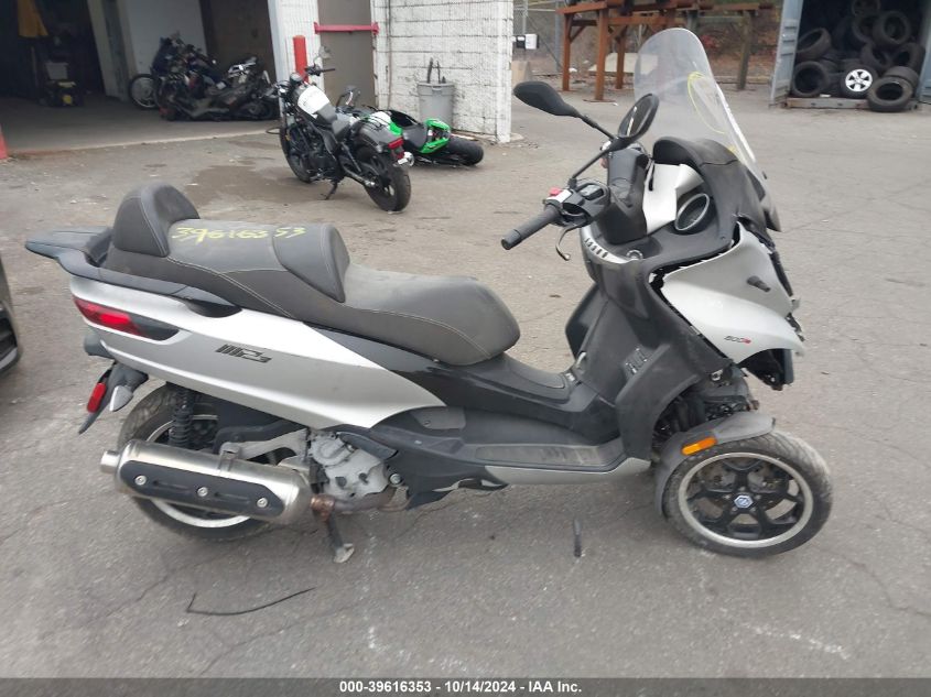 2016 Piaggio Mp3 500 Sport Abs VIN: ZAPM860X7G5000440 Lot: 39616353