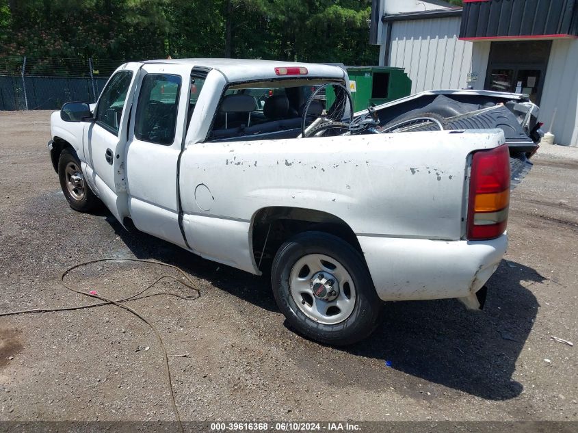 2003 GMC New Sierra C1500 VIN: 2GTEC19X031237454 Lot: 39616368