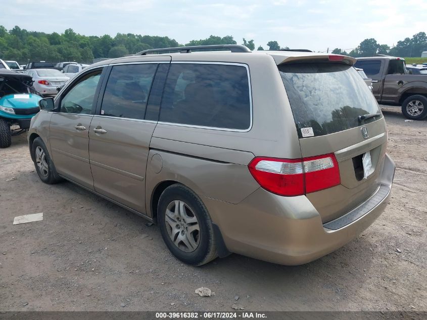 2006 Honda Odyssey Ex-L VIN: 5FNRL38776B418244 Lot: 39616382