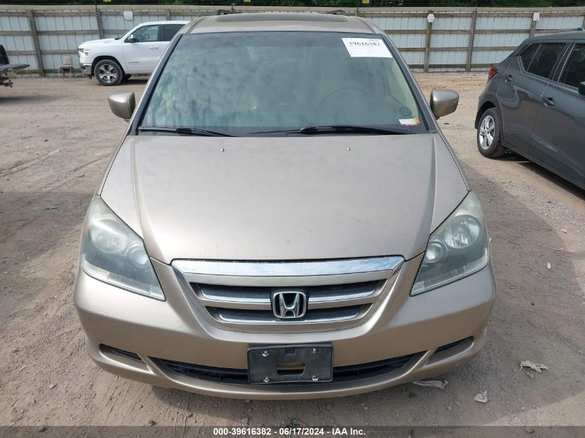 2006 Honda Odyssey Ex-L VIN: 5FNRL38776B418244 Lot: 39616382