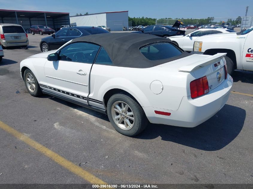 2006 Ford Mustang V6 VIN: 1ZVFT84N665241818 Lot: 39616390