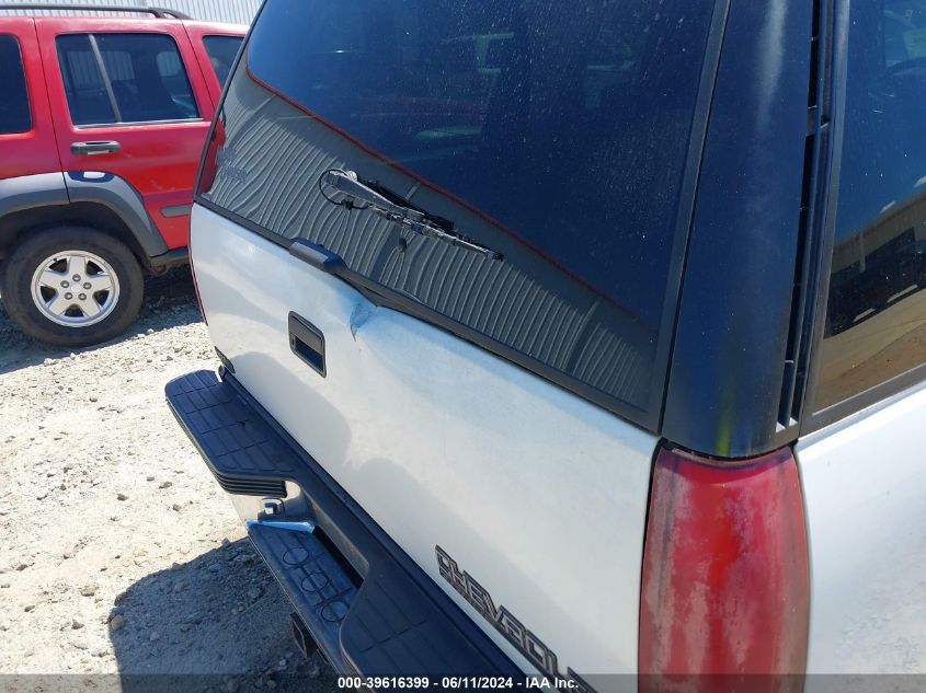 1997 Chevrolet Tahoe Ls VIN: 1GNEC13R7VJ309051 Lot: 39616399