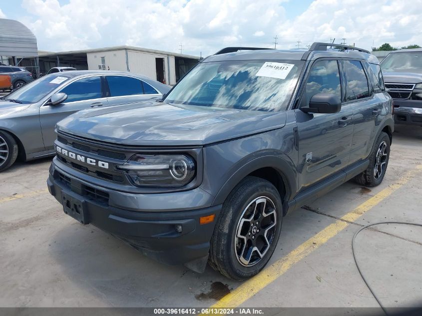 2021 Ford Bronco Sport Big Bend VIN: 3FMCR9B63MRA08636 Lot: 39616412