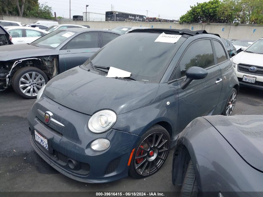 2017 Fiat 500C Abarth VIN: 3C3CFFJH0HT659220 Lot: 39616415