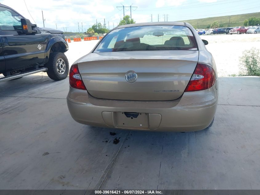 2005 Buick Lacrosse Cx VIN: 2G4WC562651244329 Lot: 39616421