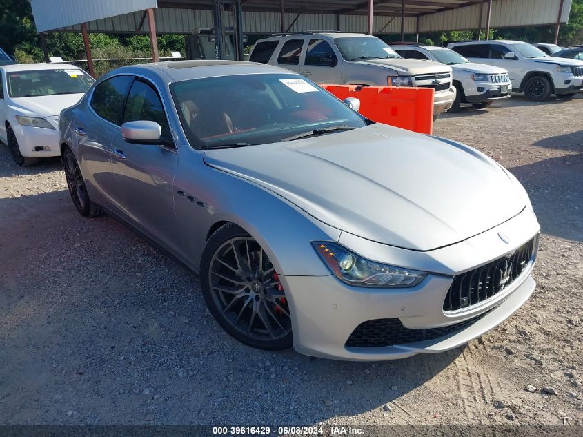 2015 Maserati Ghibli S Q4 VIN: ZAM57RTA9F1139309 Lot: 39616429