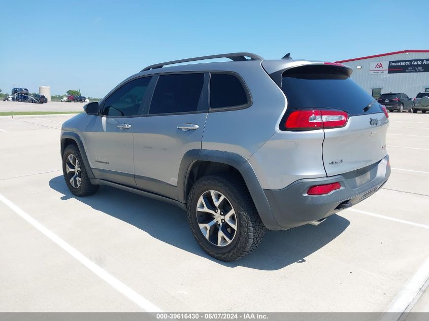 2016 Jeep Cherokee Trailhawk VIN: 1C4PJMBS3GW169003 Lot: 39616430