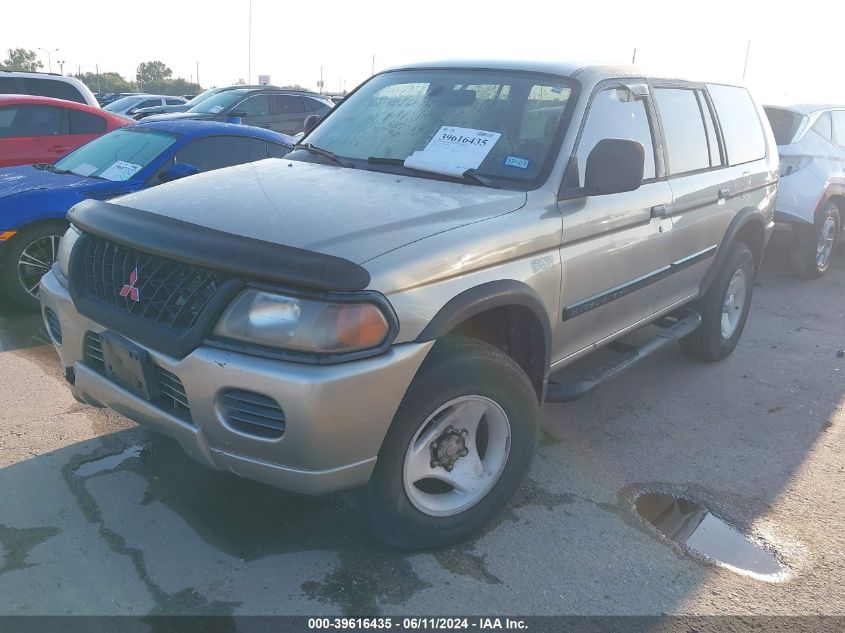 2000 Mitsubishi Montero Sport Ls/Sport Xls VIN: JA4LS31H1YP813762 Lot: 39616435