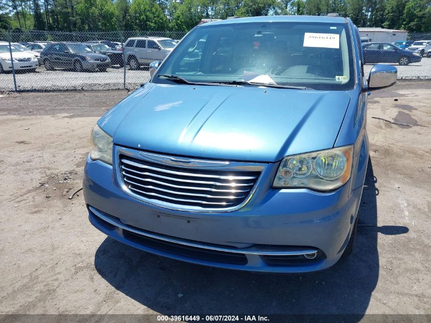 2011 Chrysler Town & Country Touring-L VIN: 2A4RR8DG6BR781533 Lot: 39616449