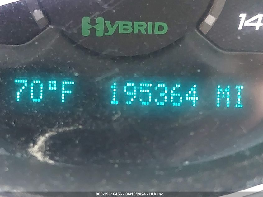 2010 Chevrolet Malibu Hybrid VIN: 1G1ZF5EZ8AF134837 Lot: 39616456