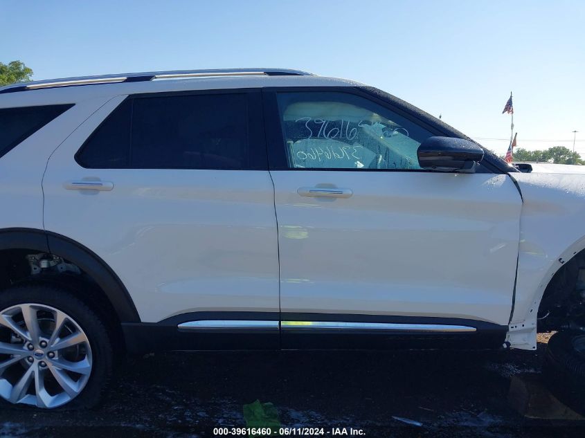 2023 Ford Explorer Platinum VIN: 1FM5K8HC0PGB34887 Lot: 39616460