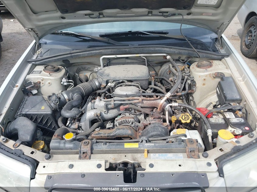 2007 Subaru Forester 2.5X VIN: JF1SG636X7H735321 Lot: 39616488