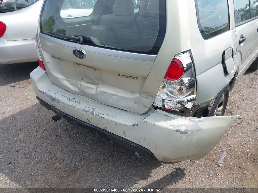 2007 Subaru Forester 2.5X VIN: JF1SG636X7H735321 Lot: 39616488