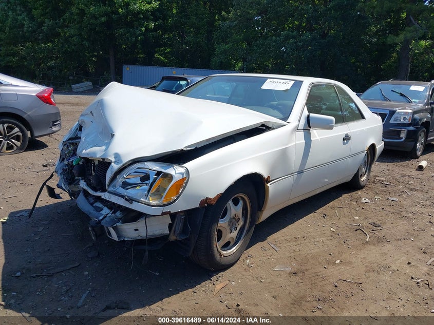 1998 Mercedes-Benz Cl 500 VIN: WDBGA70G4WA391334 Lot: 39616489