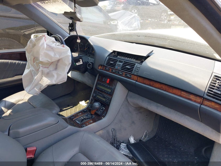 1998 Mercedes-Benz Cl 500 VIN: WDBGA70G4WA391334 Lot: 39616489