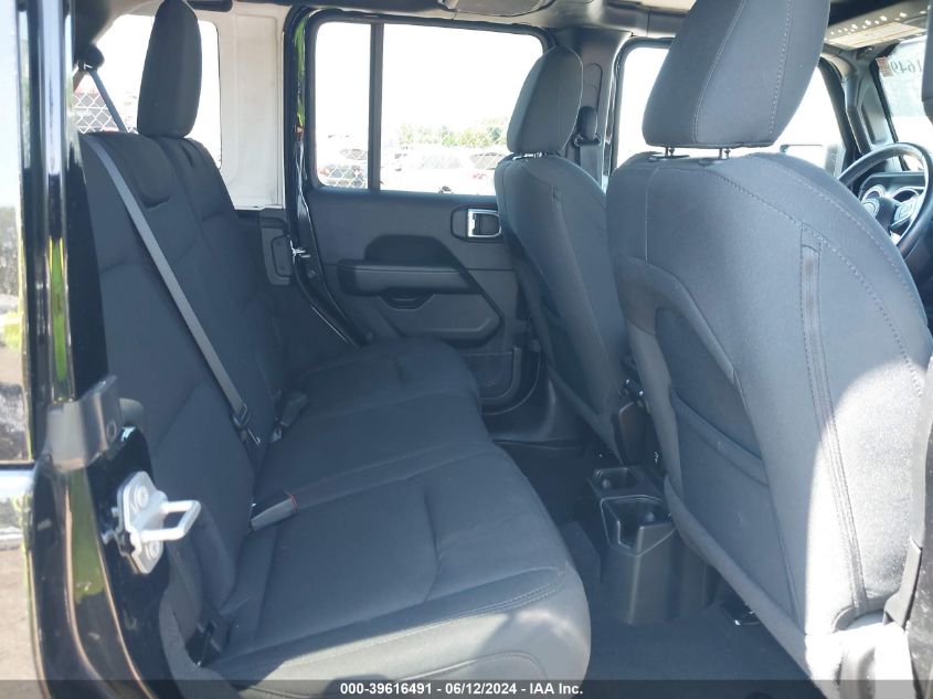 2021 Jeep Wrangler Unlimited Sahara 4X4 VIN: 1C4HJXENXMW514325 Lot: 39616491