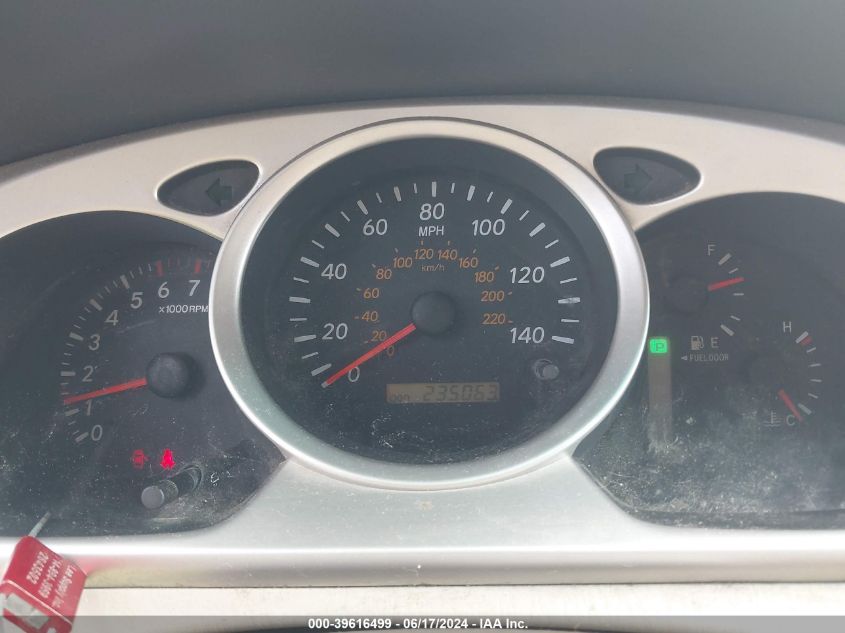 2005 Toyota Highlander V6 VIN: JTEDP21AX50081771 Lot: 39616499