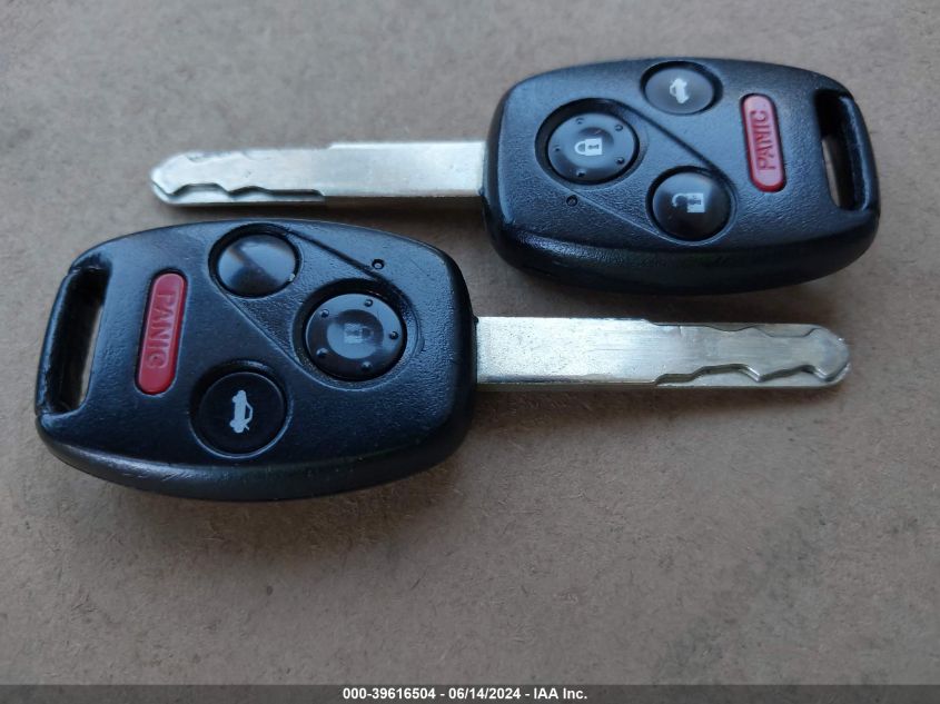 2005 Honda Accord 2.4 Lx VIN: 1HGCM56465A023942 Lot: 39616504