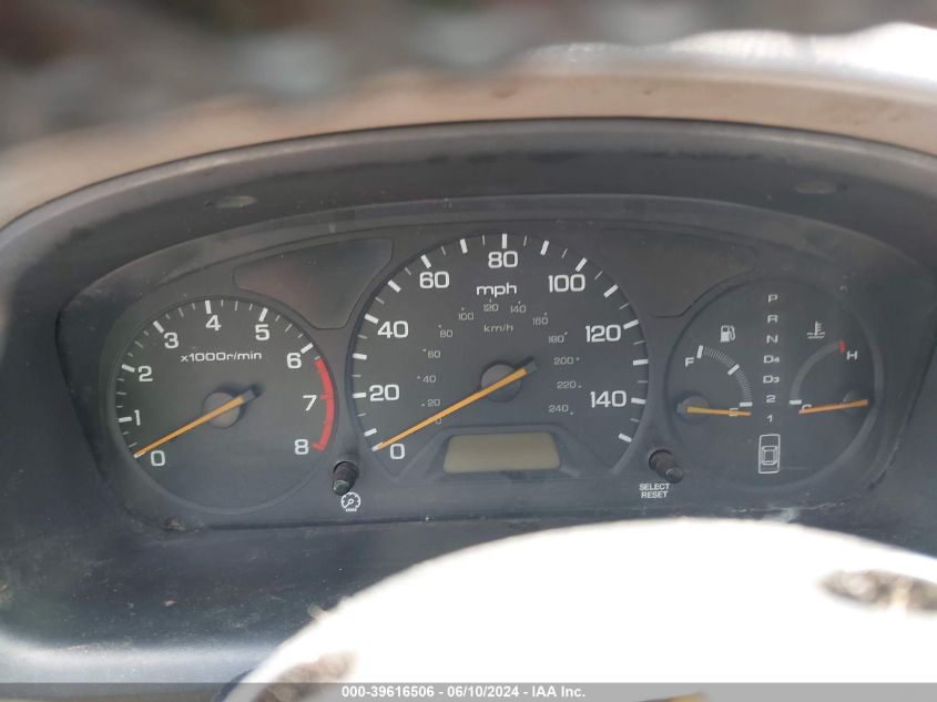 1999 Honda Accord Ex V6 VIN: 1HGCG2254XA003969 Lot: 39616506