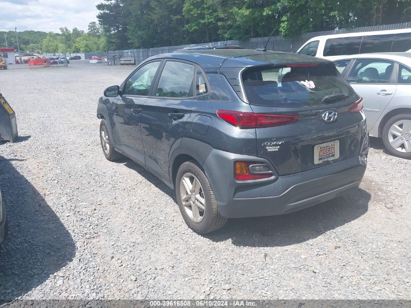 2019 Hyundai Kona Se VIN: KM8K1CAA3KU213935 Lot: 39616508