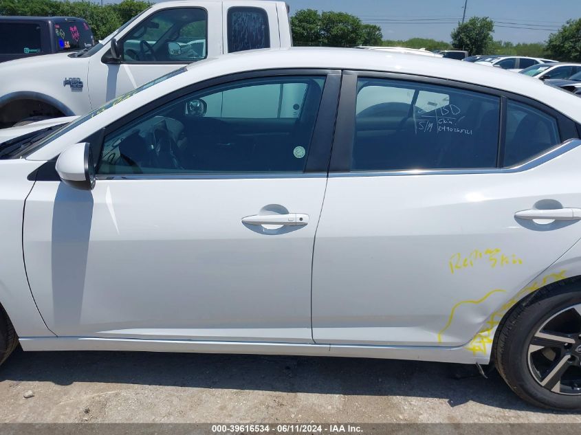 2024 Nissan Sentra Sv Xtronic Cvt VIN: 3N1AB8CV0RY290136 Lot: 39616534