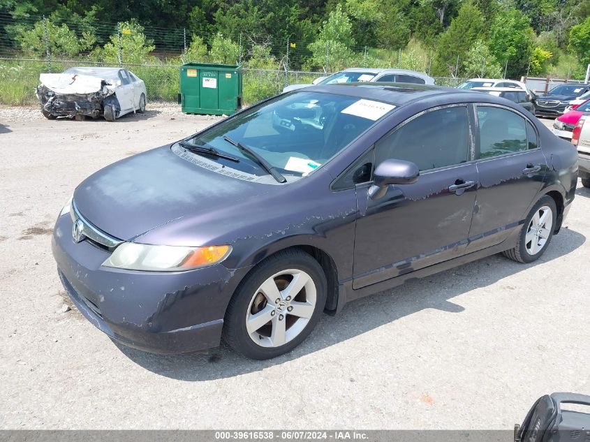 2007 Honda Civic Ex VIN: JHMFA16807S003780 Lot: 39616538