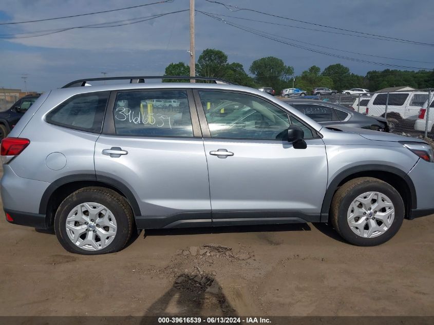 2019 Subaru Forester VIN: JF2SKACC6KH576034 Lot: 39616539