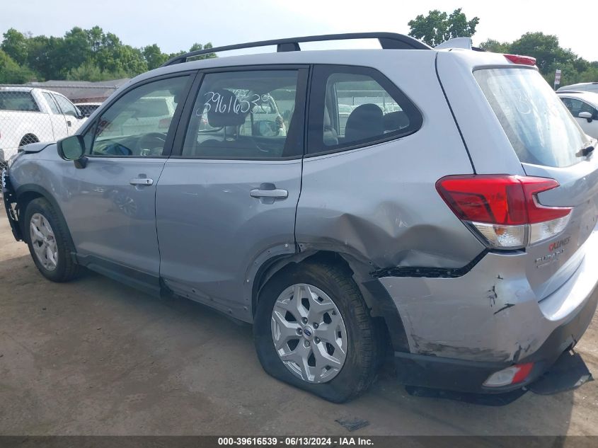 2019 Subaru Forester VIN: JF2SKACC6KH576034 Lot: 39616539