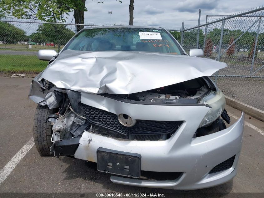 2010 Toyota Corolla Le VIN: 1NXBU4EE0AZ288567 Lot: 39616545