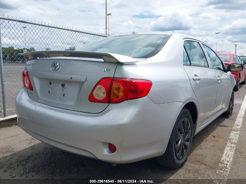 2010 Toyota Corolla Le VIN: 1NXBU4EE0AZ288567 Lot: 39616545