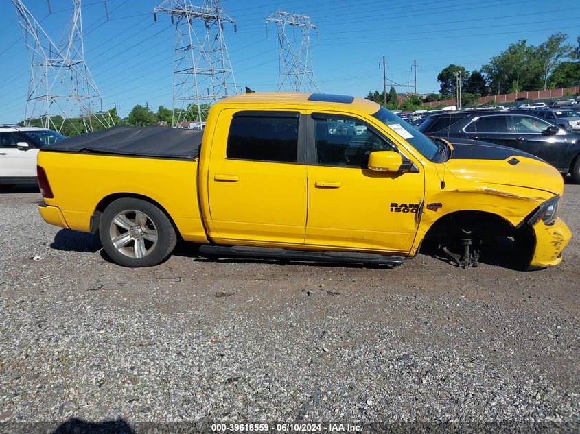 2016 RAM 1500 SPORT - 1C6RR7MTXGS329756