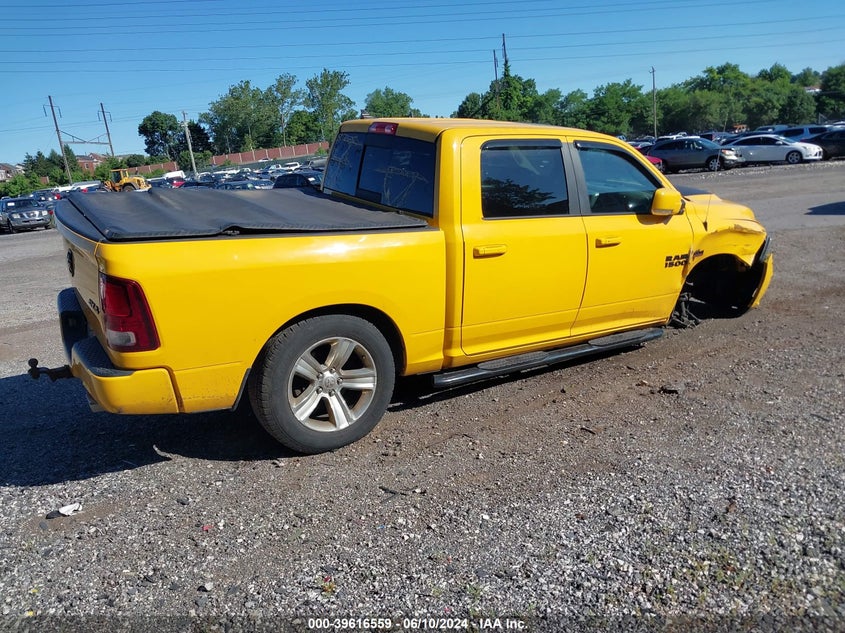 2016 RAM 1500 SPORT - 1C6RR7MTXGS329756