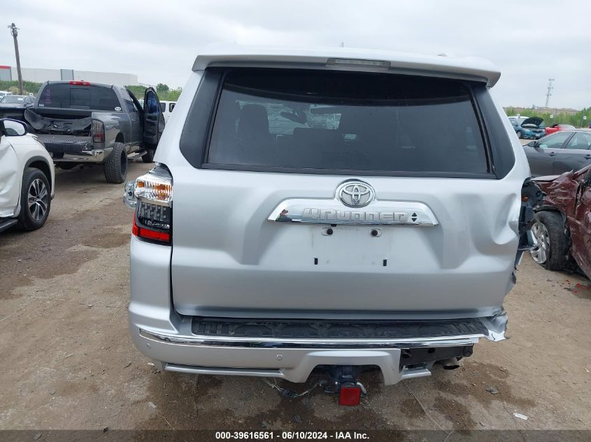 2021 Toyota 4Runner Limited VIN: JTEKU5JR7M5846461 Lot: 39616561