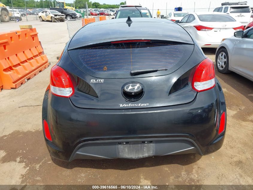 2016 Hyundai Veloster VIN: KMHTC6AD7GU281799 Lot: 39616565