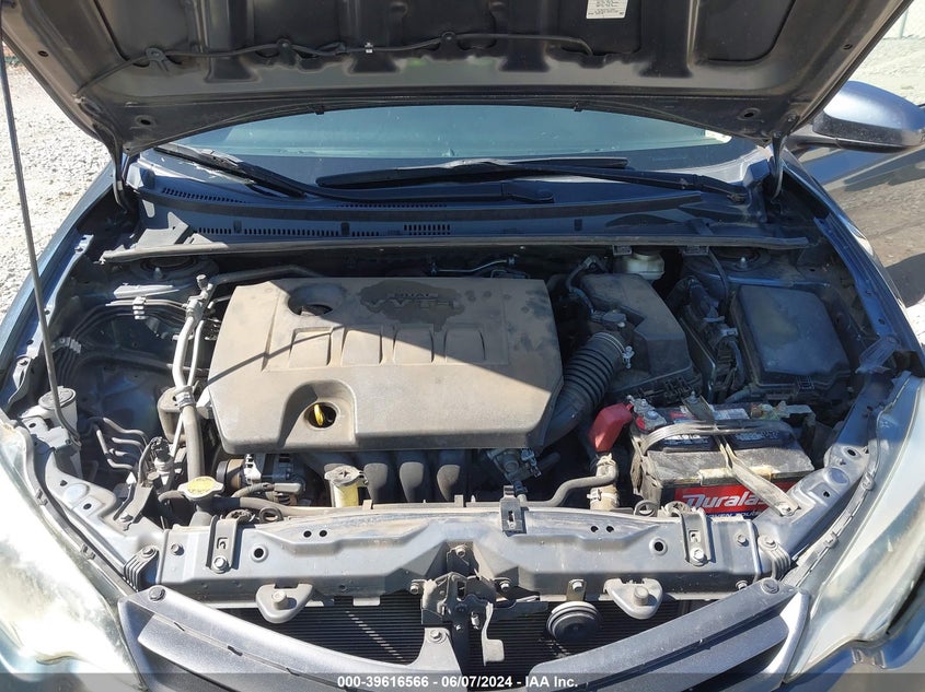 2016 Toyota Corolla Le Plus VIN: 2T1BURHEXGC698036 Lot: 39616566