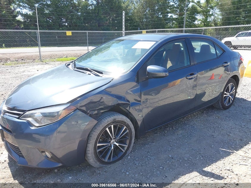 2016 Toyota Corolla Le Plus VIN: 2T1BURHEXGC698036 Lot: 39616566