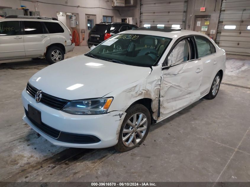 2013 Volkswagen Jetta 2.5L Se VIN: 3VWDP7AJ4DM363253 Lot: 39616570