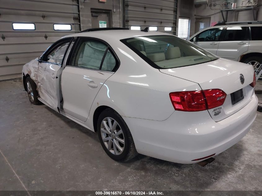 2013 Volkswagen Jetta 2.5L Se VIN: 3VWDP7AJ4DM363253 Lot: 39616570