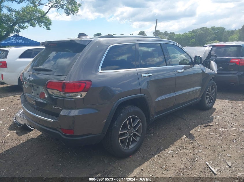 VIN 1C4RJFBG2LC106003 2020 JEEP GRAND CHEROKEE LIMITED 4X4