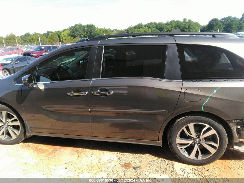 2023 Honda Odyssey Touring VIN: 5FNRL6H85PB017223 Lot: 39616590