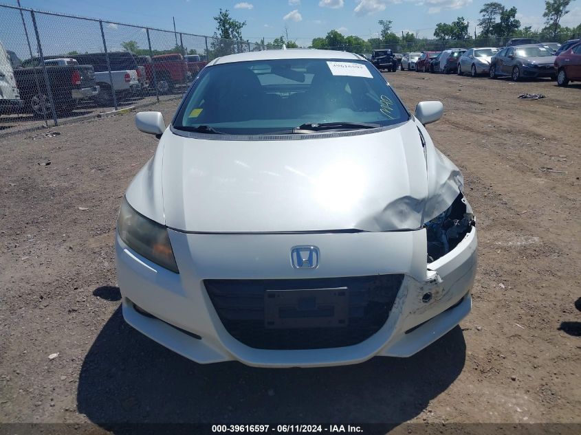 2011 Honda Cr-Z Ex VIN: JHMZF1D69BS010168 Lot: 39616597