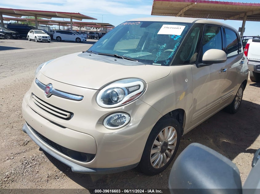 2014 Fiat 500L Easy VIN: ZFBCFABH9EZ024436 Lot: 39616603