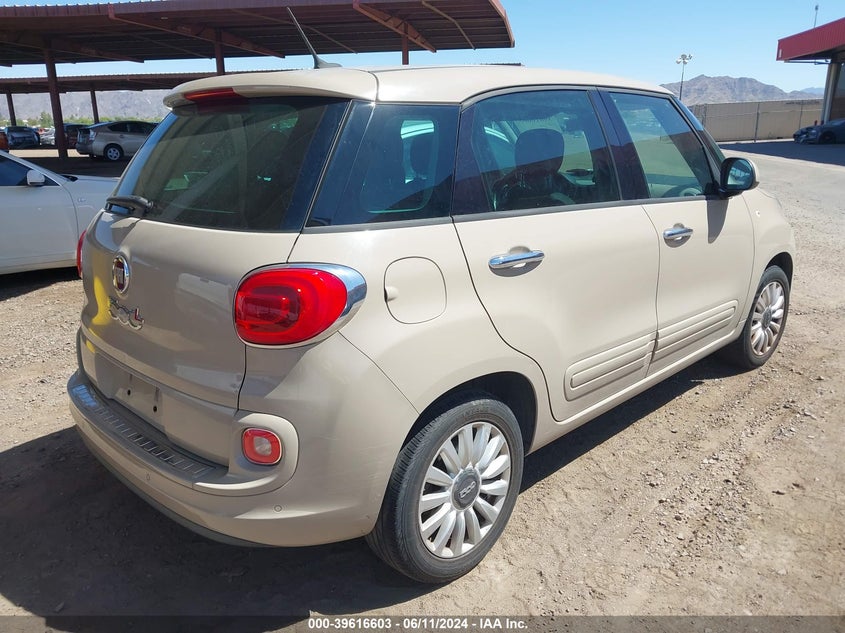 2014 Fiat 500L Easy VIN: ZFBCFABH9EZ024436 Lot: 39616603