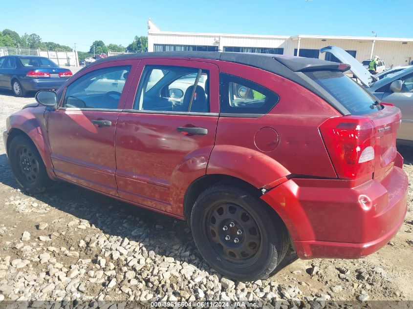 2007 Dodge Caliber Sxt VIN: 1B3HB48B37D300386 Lot: 39616604